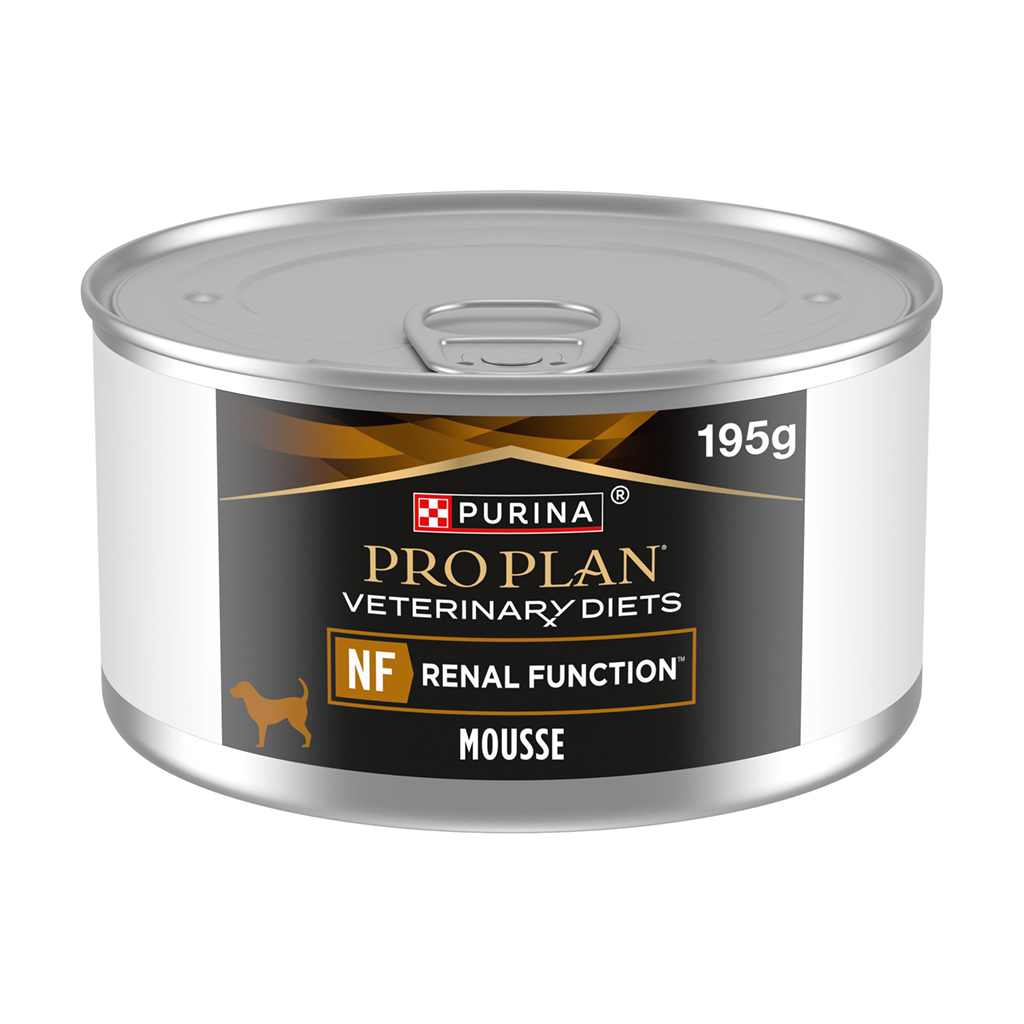 Вологий корм для дорослих собак Pro Plan Veterinary Diets NF Renal Function для підтримання функції нирок при хронічній хворобі нирок, мус, 195 г